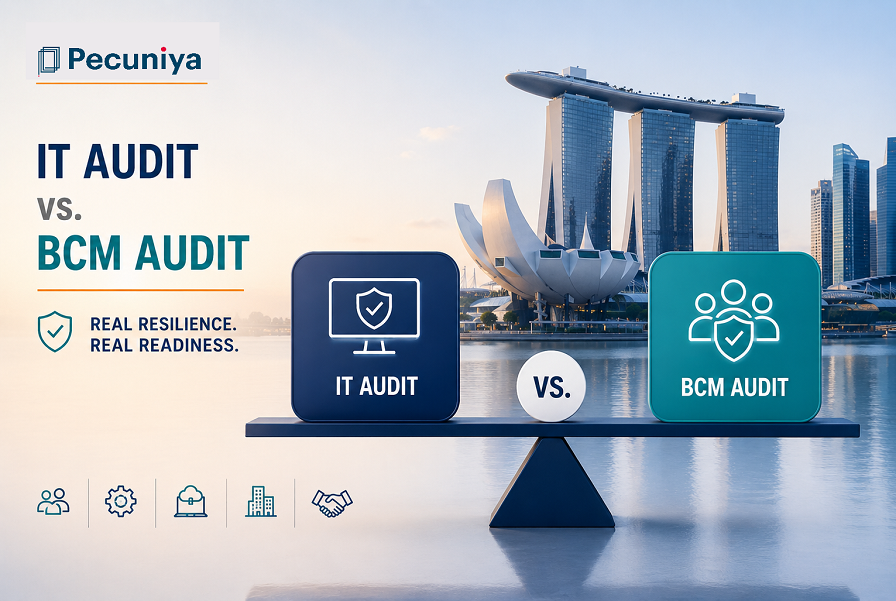 IT Audit vs BCM Audit comparison for Singapore financial institutions