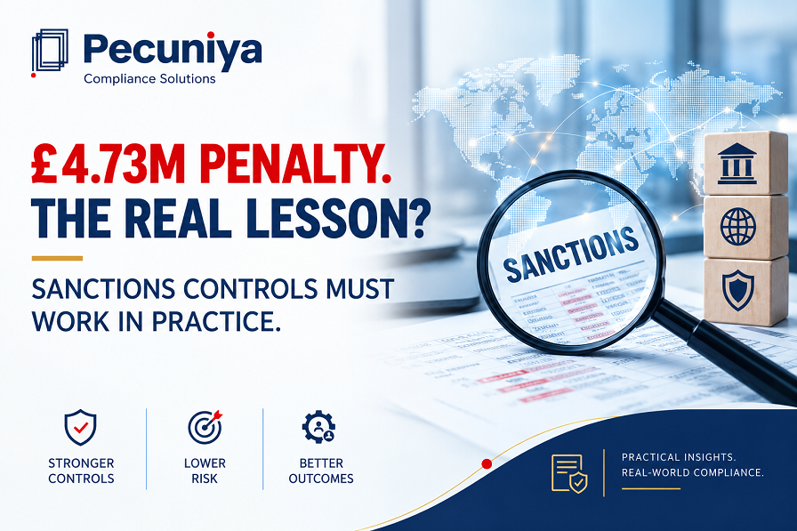 Citibank £4.73 million OFSI sanctions penalty and sanctions control effectiveness
